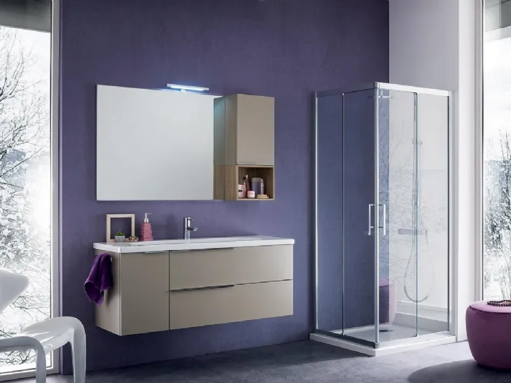 Mobile da Bagno IBey 45 la semplicita della maniglia di Idealbagni