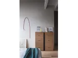 Cassettiera Quarantacinque in legno di Rovere Miele di Novamobili