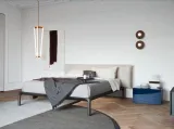 Comodino in laccato lucido Easy System di Novamobili