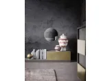 Comodino in laccato opaco Scacco di Mobilgam