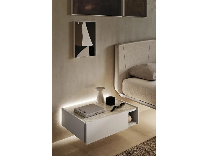 Comodino sospeso Smart di Mobilgam