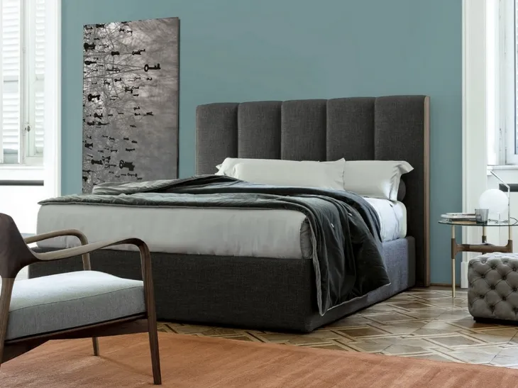 Letto con testiera Aida di Porada