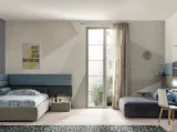 Letto Singolo in tessuto Boiserie Set di Twils