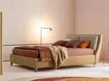 Letto in tessuto con testiera Attico di Twils