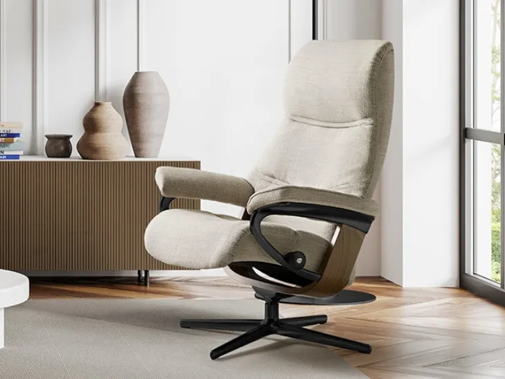 Poltrona in tessuto Philip di Stressless