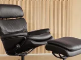 Poltrona Rome in pelle con schienale basso di Stressless