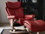 Poltrona in pelle Magic di Stressless