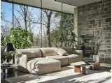 Divano con penisola Axis di Calligaris