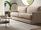 Divano Letto in microfibra imbottito Convert-S di Calligaris