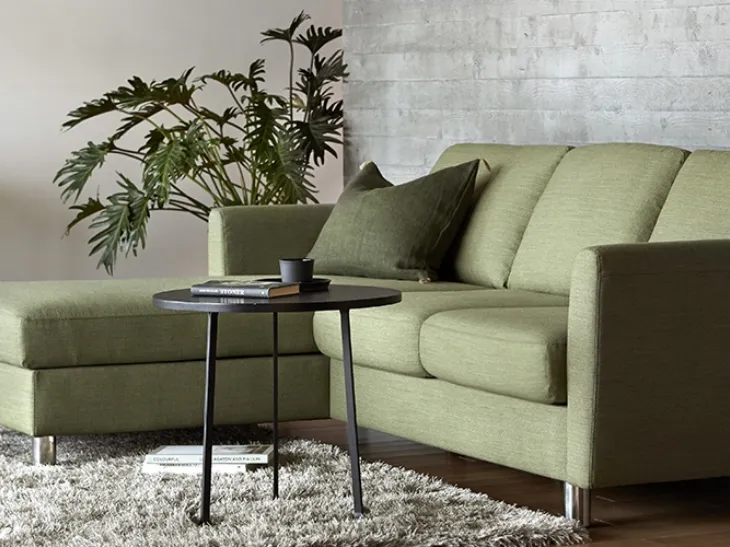 Divano in tessuto con penisola Emma E350 di Stressless