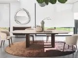 Sedia imbottita Vanilla di Calligaris