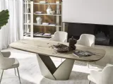 Tavolo Calla con piano in legno di Calligaris