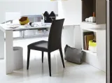 Tavolo Omnia Consolle allungabile in laccato Bianco di Calligaris