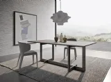 Tavolo Zen Horizon in legno di Mobilgam