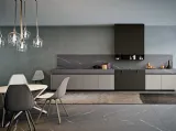 Cucina Moderna lineare Area 22 Gola 02 in laccato di Dibiesse