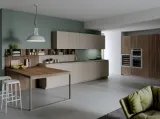 Cucina Moderna lineare Play Lab 03 in melaminico e laminato di Dibiesse